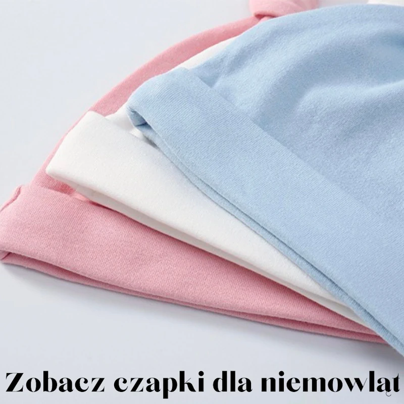 czapki dla niemowląt