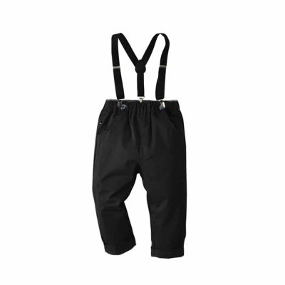 czarne spodnie dla niemowlaka