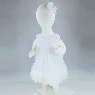 sukienka niemowlęca biała