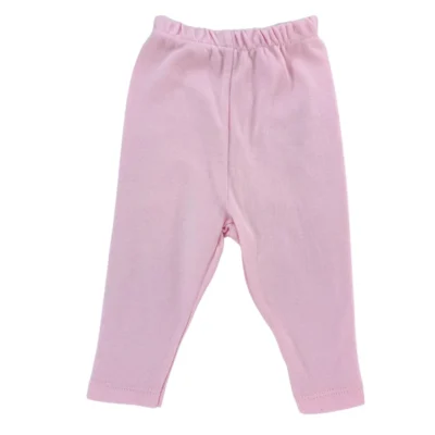 różowa sukienka dla niemowlaka i legginsy