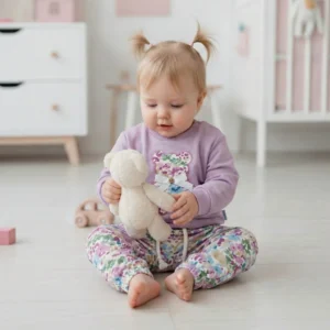 dres dla niemowlaka dziewczynki w kwiaty