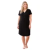 Koszula plus size czarna koszula ciążowa koszula do karmienia